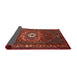 Sideview of Traditional Red Persian Rug, tr686