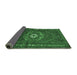 Sideview of Persian Emerald Green Traditional Rug, tr686emgrn