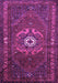 Persian Purple Traditional Rug, tr686pur
