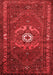 Persian Red Traditional Area Rugs