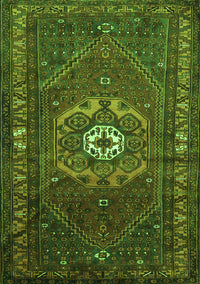 Persian Green Traditional Rug, tr686grn