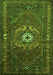 Persian Green Traditional Rug, tr686grn