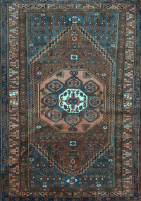 Persian Light Blue Traditional Rug, tr686lblu
