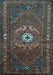 Persian Light Blue Traditional Rug, tr686lblu