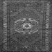Serging Thickness of Persian Gray Traditional Rug, tr686gry