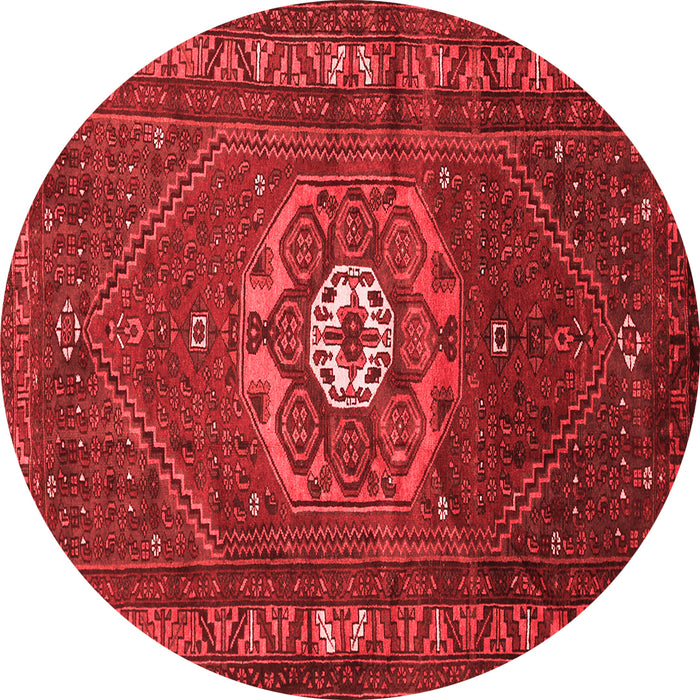 Machine Washable Persian Red Traditional Rug, wshtr686red