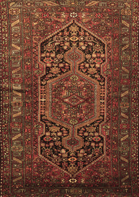 Persian Brown Traditional Rug, tr687brn