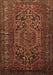 Persian Brown Traditional Rug, tr687brn