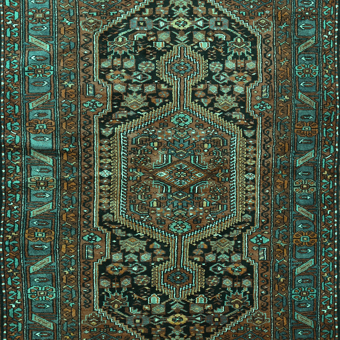 Persian Turquoise Traditional Rug, tr687turq