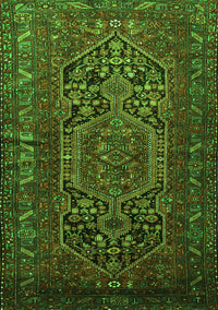 Persian Green Traditional Rug, tr687grn