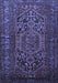 Persian Blue Traditional Rug, tr687blu