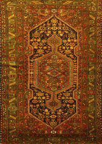 Persian Yellow Traditional Rug, tr687yw