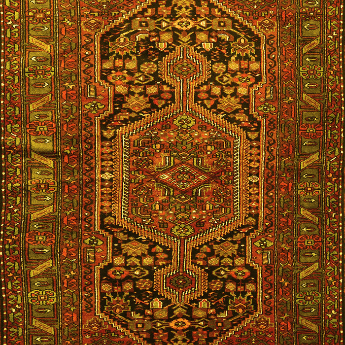 Persian Yellow Traditional Rug, tr687yw