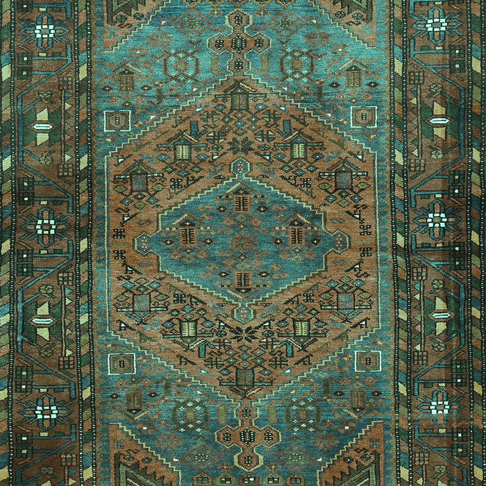 Persian Turquoise Traditional Rug, tr688turq