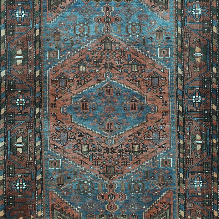 Persian Light Blue Traditional Rug, tr688lblu