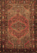 Persian Brown Traditional Rug, tr688brn