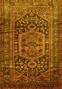 Persian Yellow Traditional Rug, tr689yw