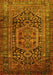 Persian Yellow Traditional Rug, tr689yw