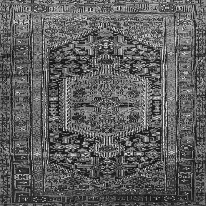 Serging Thickness of Persian Gray Traditional Rug, tr689gry