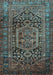 Persian Light Blue Traditional Rug, tr689lblu