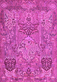 Animal Pink Traditional Rug, tr68pnk