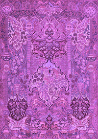 Animal Purple Traditional Rug, tr68pur