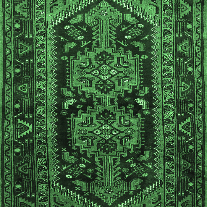 Persian Emerald Green Traditional Rug, tr690emgrn