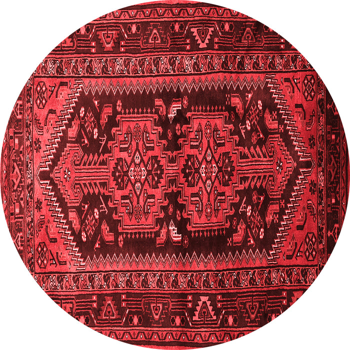 Machine Washable Persian Red Traditional Rug, wshtr690red