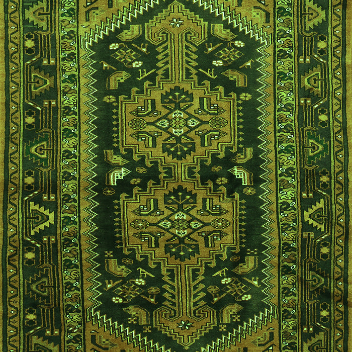 Persian Green Traditional Rug, tr690grn