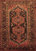 Persian Brown Traditional Rug, tr690brn