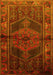 Persian Yellow Traditional Rug, tr691yw