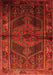 Persian Orange Traditional Rug, tr691org