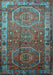 Persian Light Blue Traditional Rug, tr692lblu