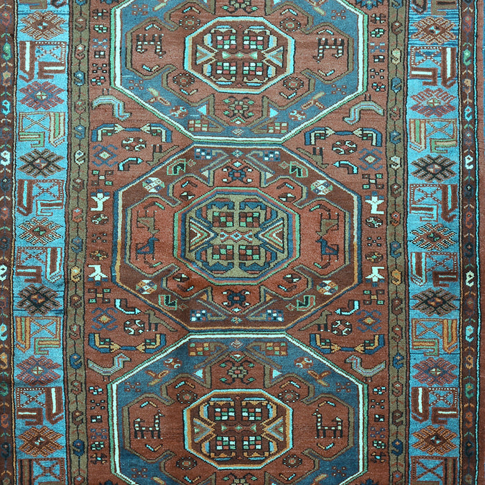 Persian Light Blue Traditional Rug, tr692lblu