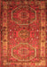 Persian Orange Traditional Rug, tr692org