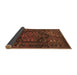 Sideview of Persian Brown Traditional Rug, tr693brn