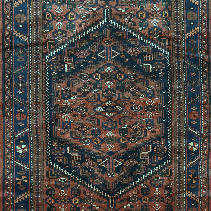 Machine Washable Persian Light Blue Traditional Rug, wshtr693lblu