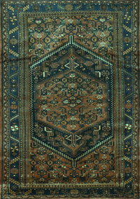 Persian Turquoise Traditional Rug, tr693turq