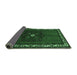 Sideview of Persian Emerald Green Traditional Rug, tr694emgrn
