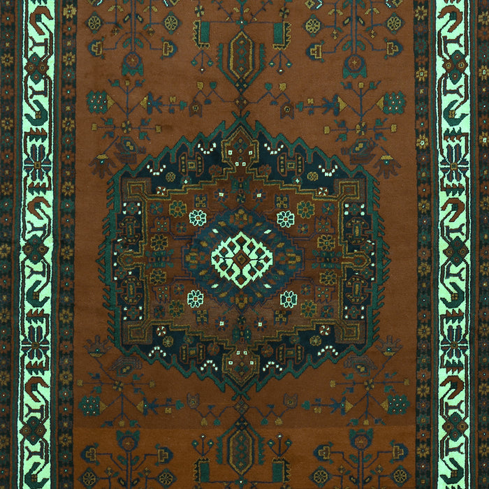 Persian Turquoise Traditional Rug, tr694turq