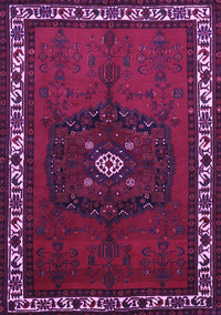Persian Purple Traditional Rug, tr694pur