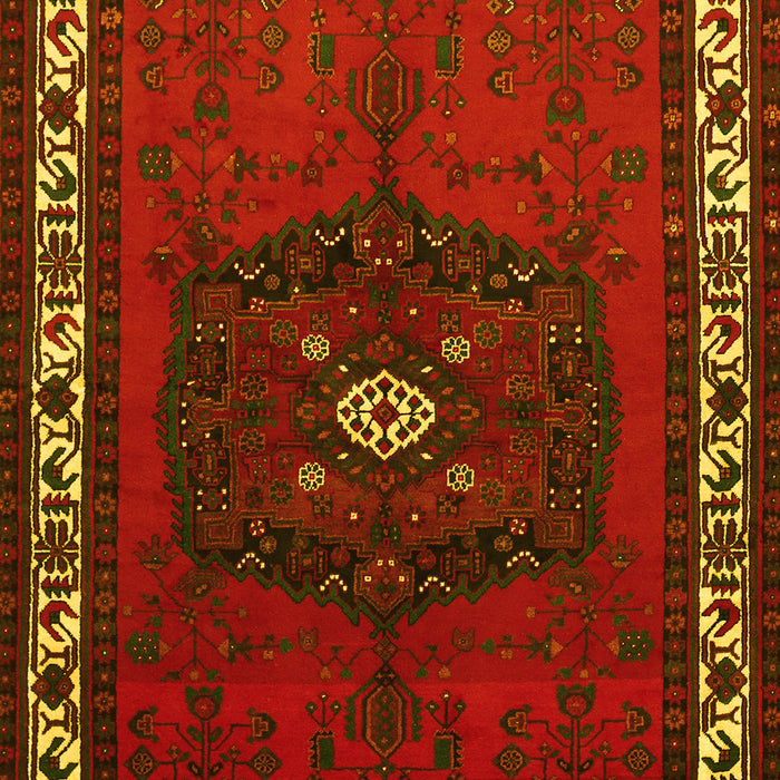 Persian Yellow Traditional Rug, tr694yw