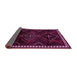Sideview of Persian Pink Traditional Rug, tr695pnk