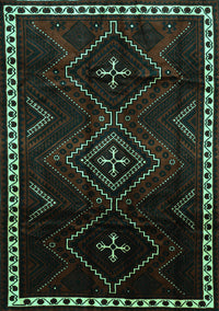 Persian Turquoise Traditional Rug, tr695turq