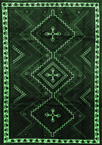Persian Emerald Green Traditional Rug, tr695emgrn
