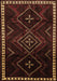 Persian Brown Traditional Rug, tr695brn