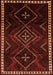 Persian Orange Traditional Rug, tr695org