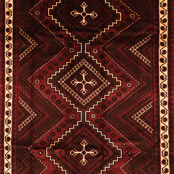 Persian Orange Traditional Rug, tr695org