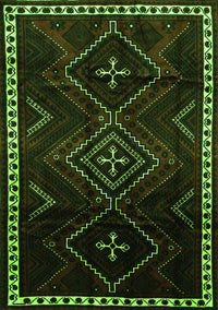 Persian Green Traditional Rug, tr695grn