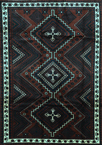 Persian Light Blue Traditional Rug, tr695lblu